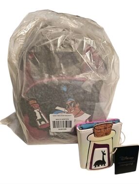 Loungefly Disney The Emperor's New Groove Kronk & Yzma Mini Backpack & Wallet